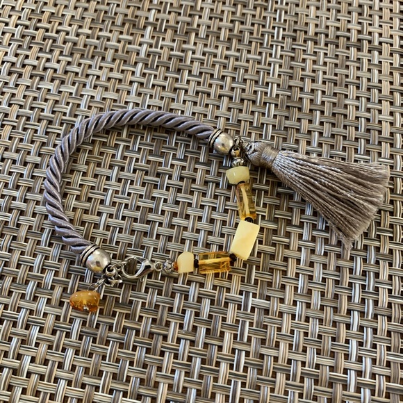 Natural Baltic Amber and Silver Bracelet NEW - Picture 2 of 7